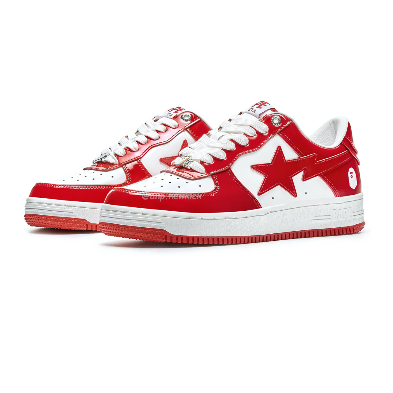 A Bathing Ape Bape Sta Patent Leather White Red 1i70 291 021 (4) - www.newkick.org A Bathing Ape Bape Sta Patent Leather White Red 1i70 291 021 (4) - www.newkick.org
