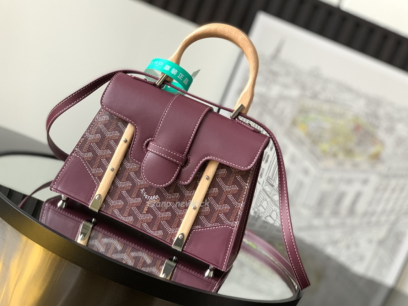 Goyard Saigon Bag Wooden Handle (21) - www.newkick.org Goyard Saigon Bag Wooden Handle (21) - www.newkick.org