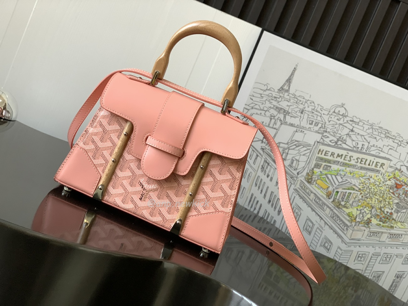 Goyard Saigon Bag Wooden Handle (31) - www.newkick.org Goyard Saigon Bag Wooden Handle (31) - www.newkick.org