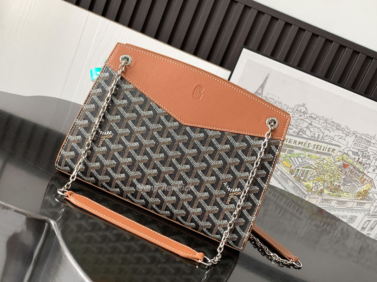 Goyard Rouette Small Hard Version 18 Cm X 9 Cm X 25.5 Cm (11) - www.newkick.org Goyard Rouette Small Hard Version 18 Cm X 9 Cm X 25.5 Cm (11) - www.newkick.org