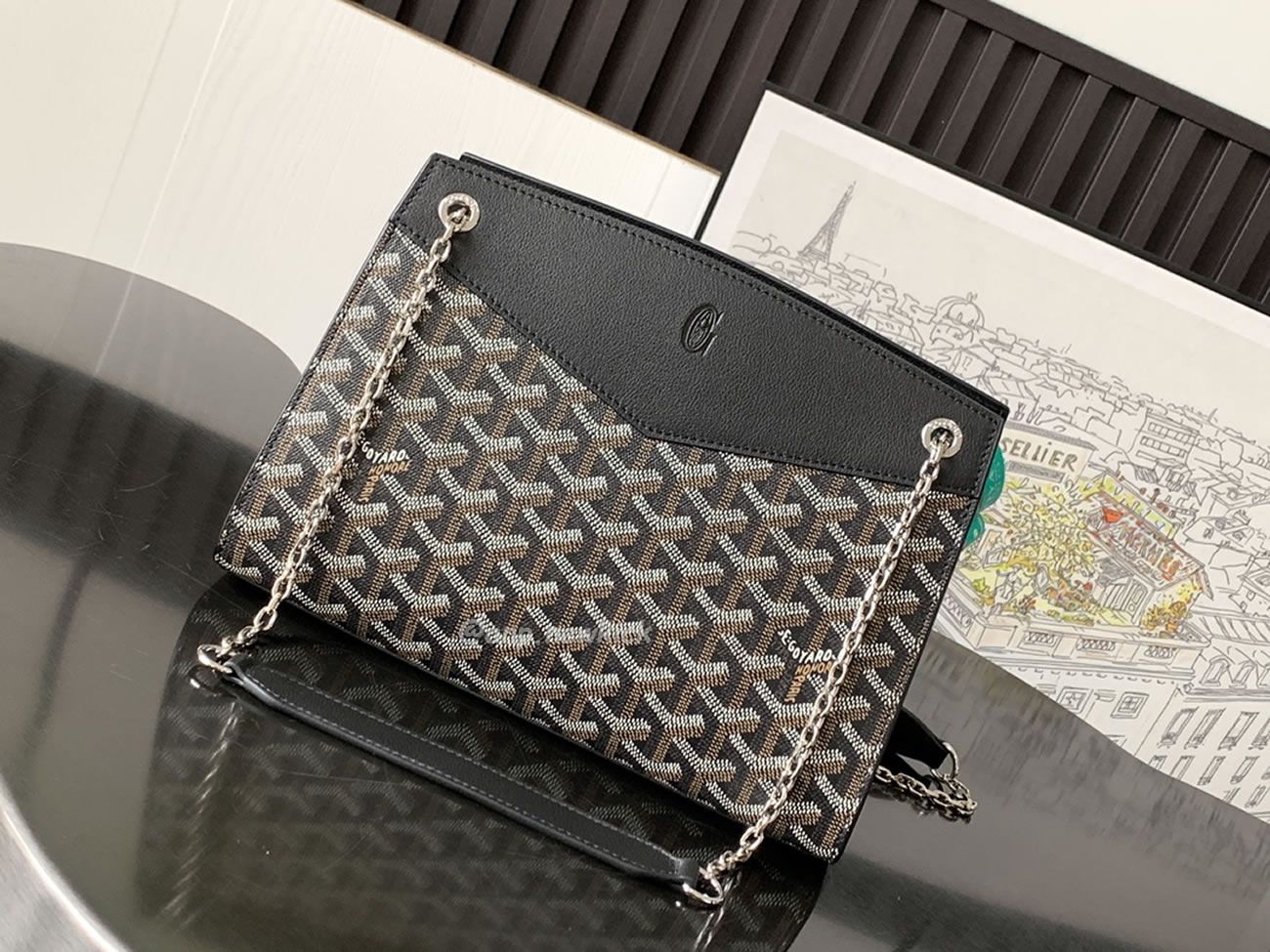 Goyard Rouette Small Hard Version 18 Cm X 9 Cm X 25.5 Cm (13) - www.newkick.org Goyard Rouette Small Hard Version 18 Cm X 9 Cm X 25.5 Cm (13) - www.newkick.org