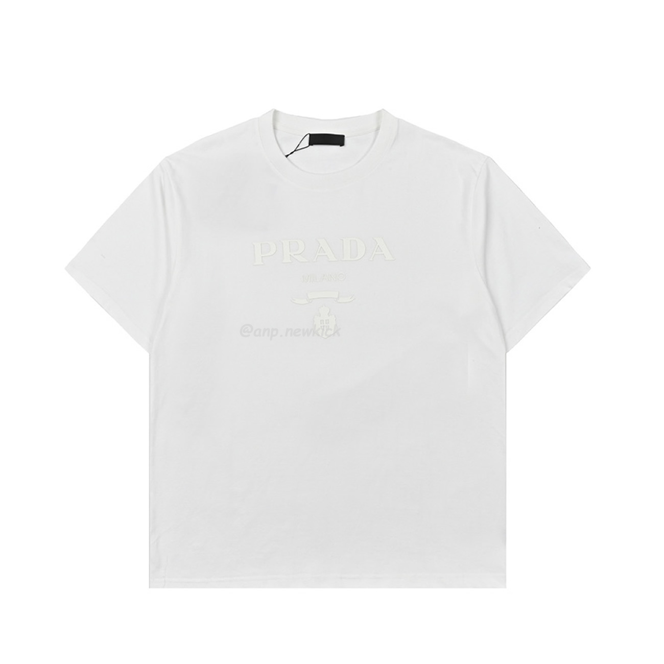 Prada Raised Logo Round Neck T Shirt (3) - www.newkick.org Prada Raised Logo Round Neck T Shirt (3) - www.newkick.org