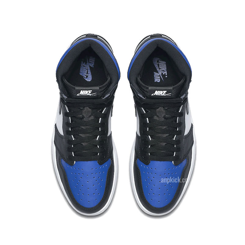 Air Jordan 1 Retro High OG "Royal Toe" 2020 Royal-Blue/Black 555088-041