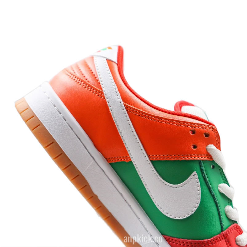 Nike SB Dunk Low x 7-Eleven Red Orange Green Skateboarding Shoes CZ5130-600