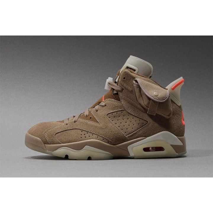 Travis Scott x Air Jordan 6 Retro "British Khaki" DH0690-200
