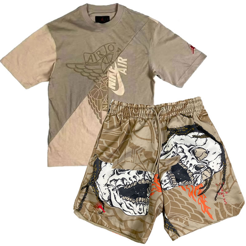 Travis Scott Cactus Jack x Jordan T-Shirt Khaki/Desert