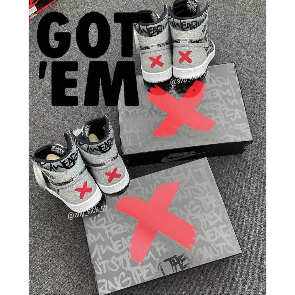 Air Jordan 1 High OG "Rebellionaire" Black/White-Particle Grey 555088-036