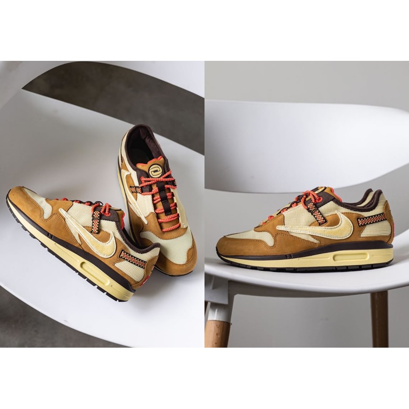 Travis Scott x Nike Air Max 1 "Wheat" DO9392-701