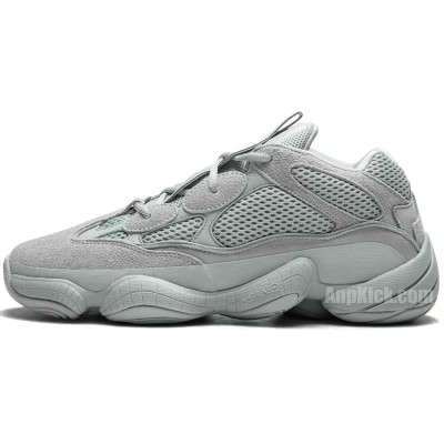 Adidas Yeezy 500 "Salt" Grey On Feet Release Date 2018 Outfit EE7287