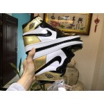 Air Jordan 1 Top 3 Retro High NRG Patent Gold Toe 861428-007