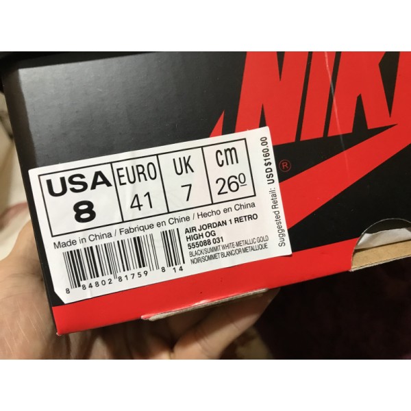 Air Jordan 1 Retro OG AJ1 "Los Angeles" 555088-031