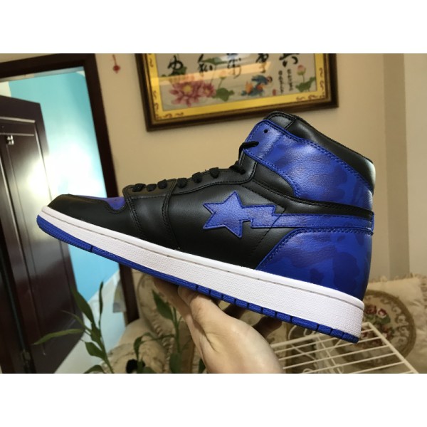 Air Jordan 1 Royal x "Bape"