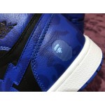 Air Jordan 1 Royal x "Bape"