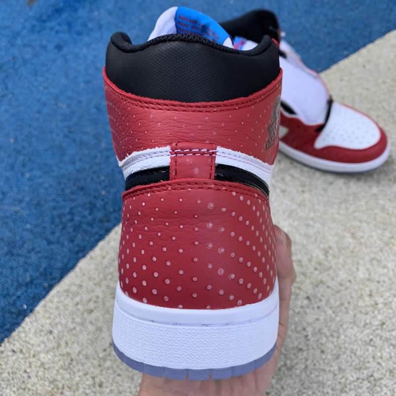 Air Jordan 1 "Origin Story" Spiderman Mens 555088-602 GS 575441-602