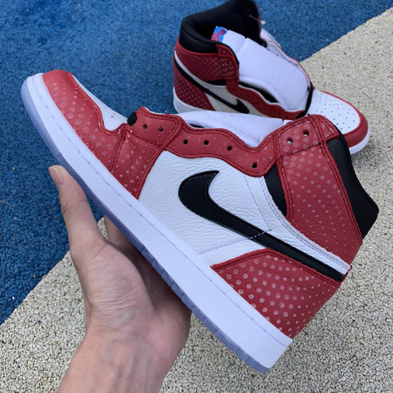 Air Jordan 1 "Origin Story" Spiderman Mens 555088-602 GS 575441-602
