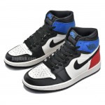 Air Jordan 1 Retro High OG "Top 3" Retail For Sale Black Sail 555088-703