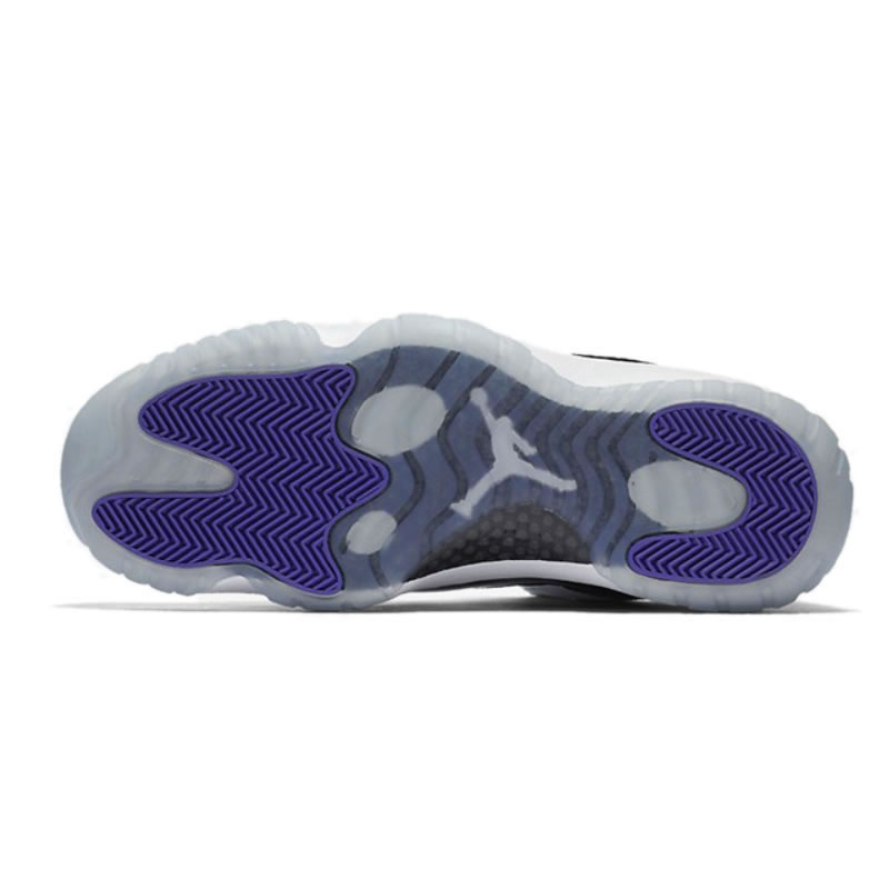 Air Jordan 11 Low "Concord" White/Black-Dark 528895-153