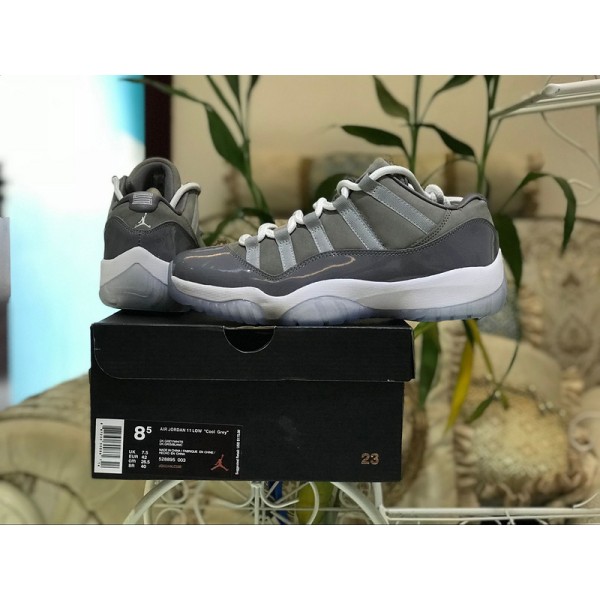 Air Jordan 11 Retro Low "Cool Grey" AJ11 528895-003