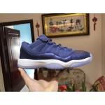 Air Jordan 11 Low GS "Blue Moon" 580521-408