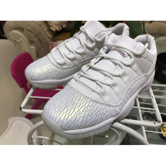 Air Jordan 11 Low GS "Heiress White" 897331-100