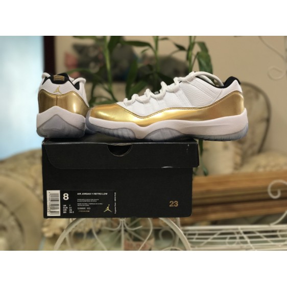 Air Jordan 11 Low "Gold Medal" 528895-103