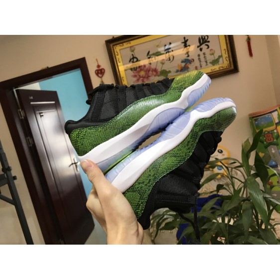 Air Jordan 11 Low Green Snake 528895-033