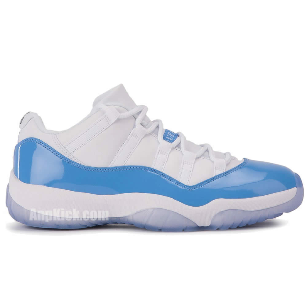 Air Jordan 11 Low "UNC / Columbia" Blue/White 528895-106