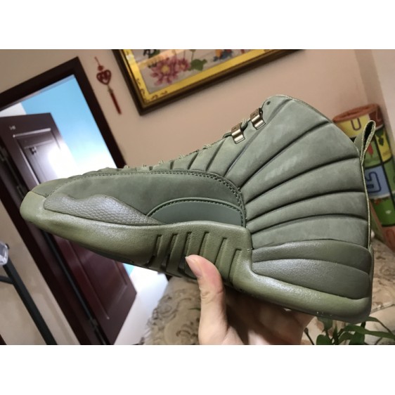 PSNY x Air Jordan 12 Green 745229-486