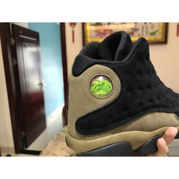 Air Jordan 13 "Olive" Jumpman Logo 414571-006 