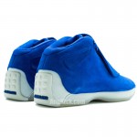 Air Jordan 18 Toro "Racer Blue" Suede AA2494-401 Release Date 2018