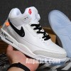 Off-White x Air Jordan 3 OG Retro 3s White Cement Custom Jordans Sneakers