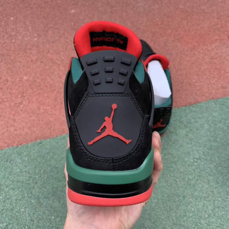 Air Jordan 4 NRG Colorways Gorge Green x Gucci-Inspired AJ4 Release AQ3816-063