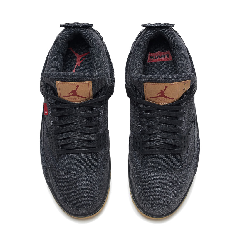 Levi's x Air Jordan 4 "Black Denim" AO2571-001