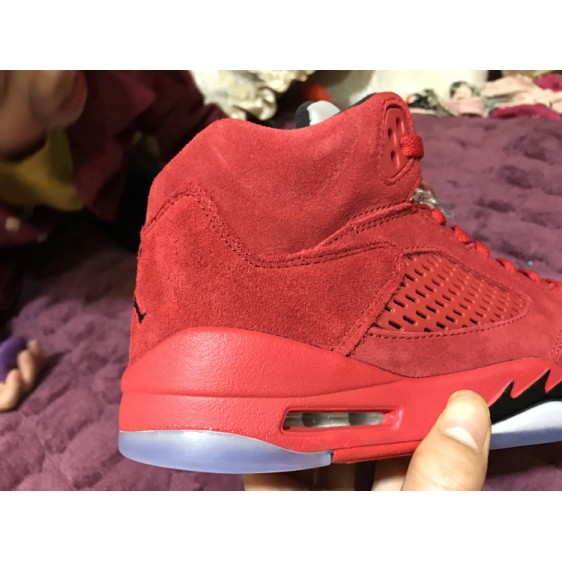 Air Jordan 5 Red Suede 136027-602