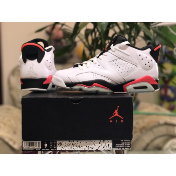 Air Jordan 6 Retro Low "White Infrared" 304401-123