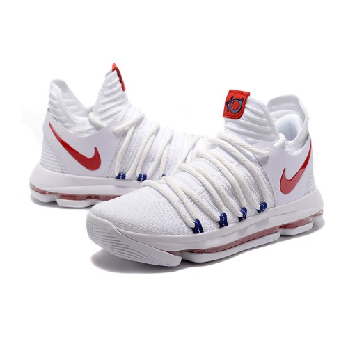 Kevin Durant KD10 "USA Team" White/Blue/Red
