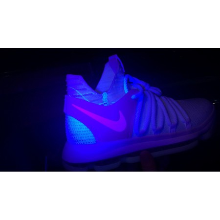 Kevin Durant KD10 White/Pink/Reflective