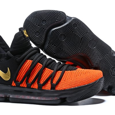 Kevin Durant KD10 "Chinese Game" Black/Orange/Gold