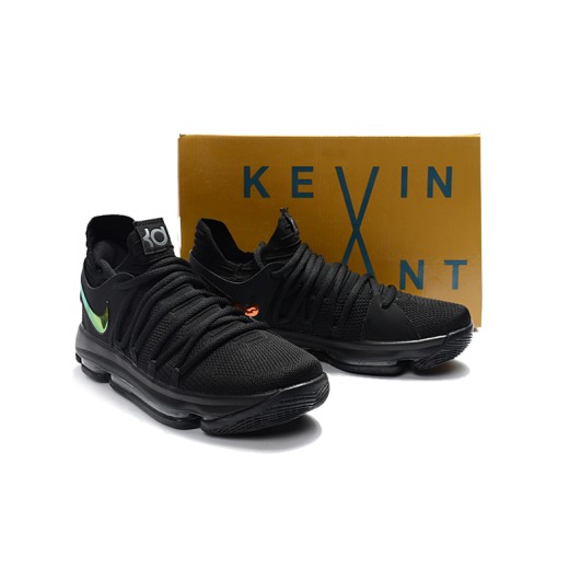 Kevin Durant KD10 Black/Reflective Logo