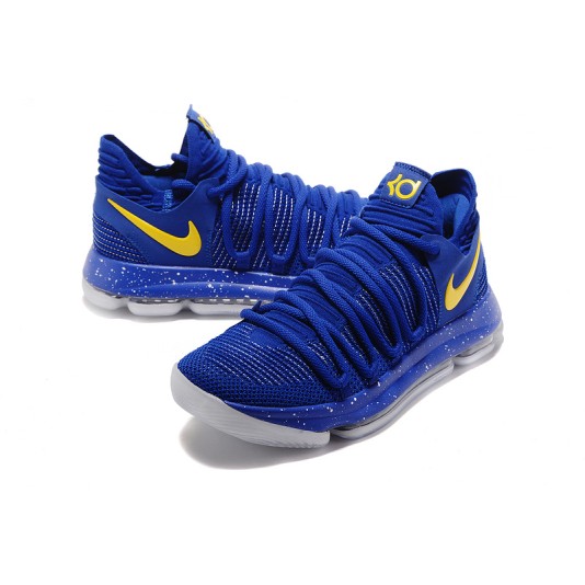 Kevin Durant KD10 "Braves" Blue/Yellow