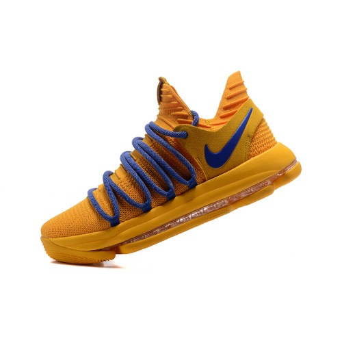 Nike Zoom Kevin Durant KD10 EP "Braves" Yellow/Blue