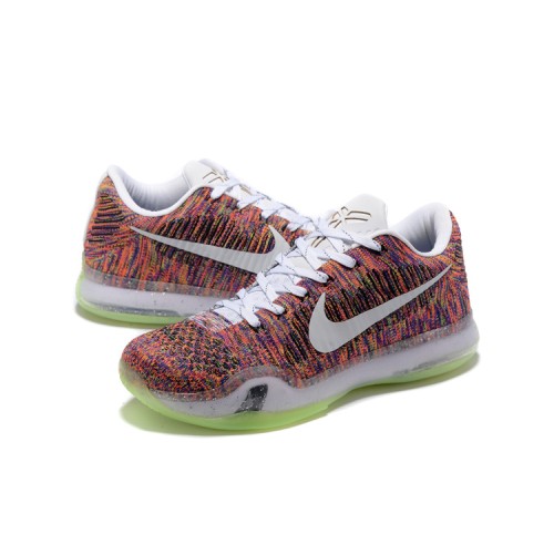 Kobe 10 Elite Low HTM "Rainbow" Multicolor/White