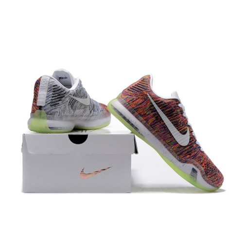 Kobe 10 Elite Low HTM "Rainbow" Multicolor/White