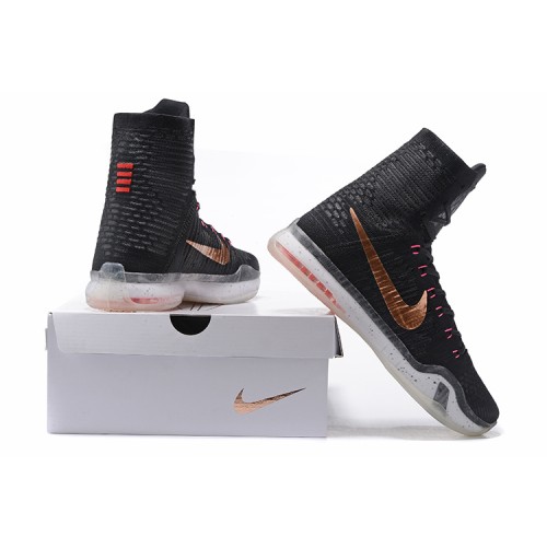 Kobe 10 Elite Black/Gold
