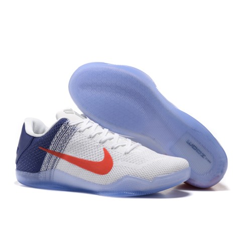 Kobe 11 Elite Low "USA Team" White/Navy/Orange