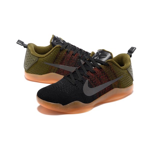 Kobe 11 Elite Low 4KB "Black Horse" Black/Multicolor/Army Green
