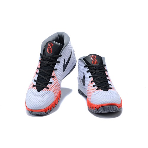 Kyrie 1 White/Watermelon Red