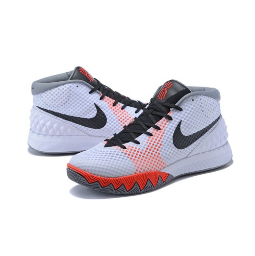 Kyrie 1 White/Watermelon Red