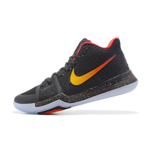Kyrie 3 Black/Red/Gold
