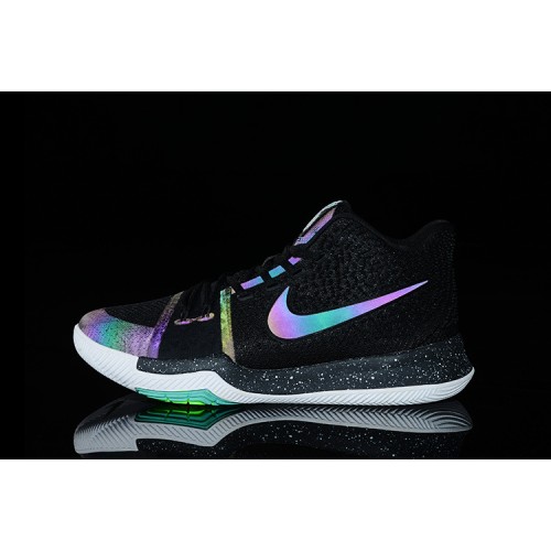 Kyrie 3 "Black Colorful"